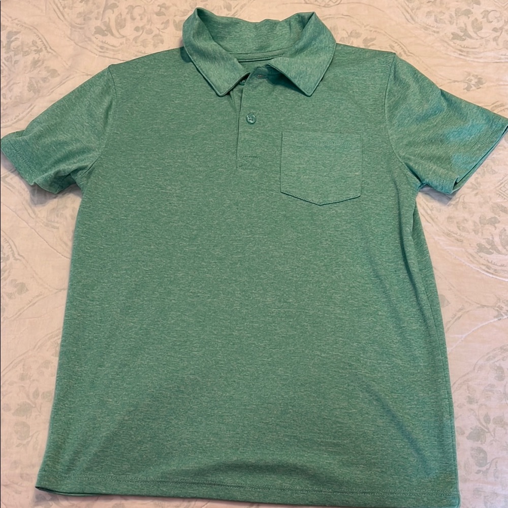 Green Active Polo Shirt